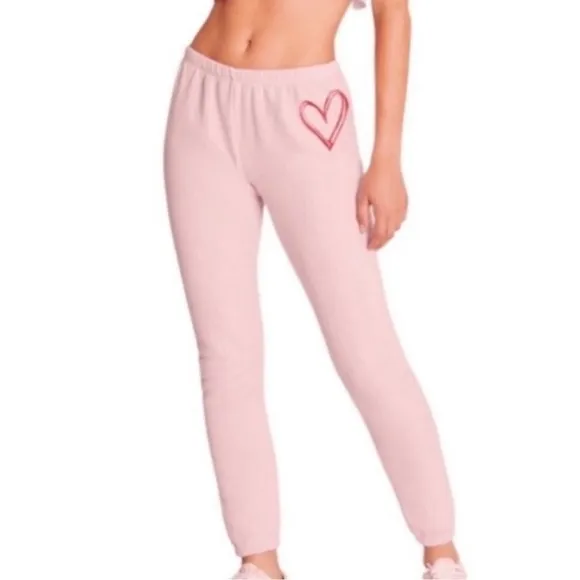 WILDFOX NWOT Ultra Soft Jogger Loungewear Sweatshirt and Pants Set Size Large