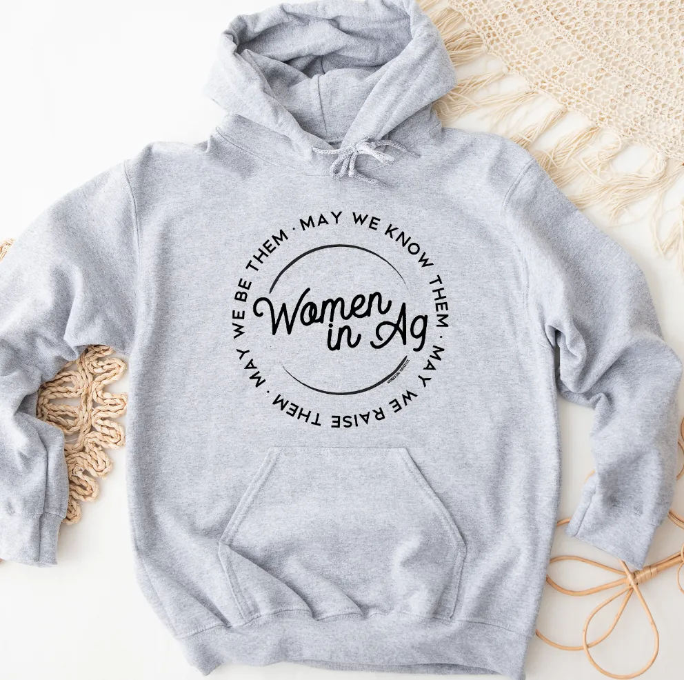 Women in Ag Circle Hoodie (S-3XL) Unisex - Multiple Colors!