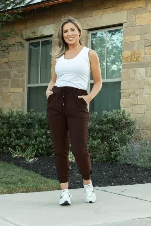 Women's Brown Joggers