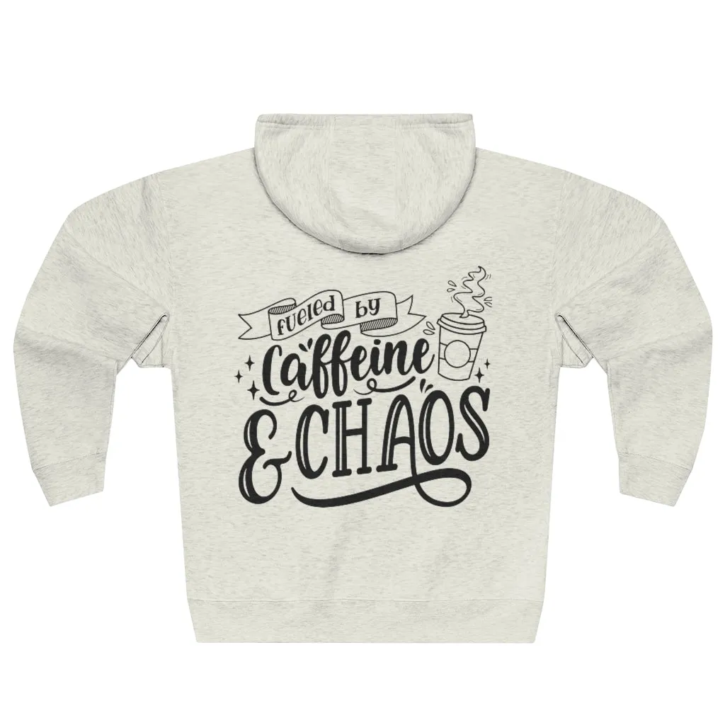 Women's Caffeine & Chaos Full Zip Hoodie