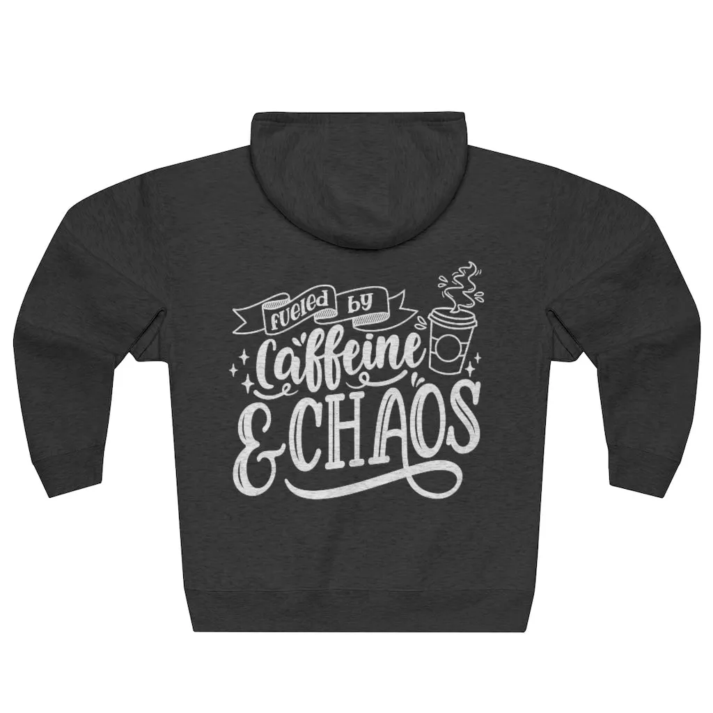 Women's Caffeine & Chaos Full Zip Hoodie