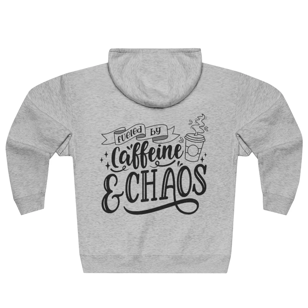 Women's Caffeine & Chaos Full Zip Hoodie