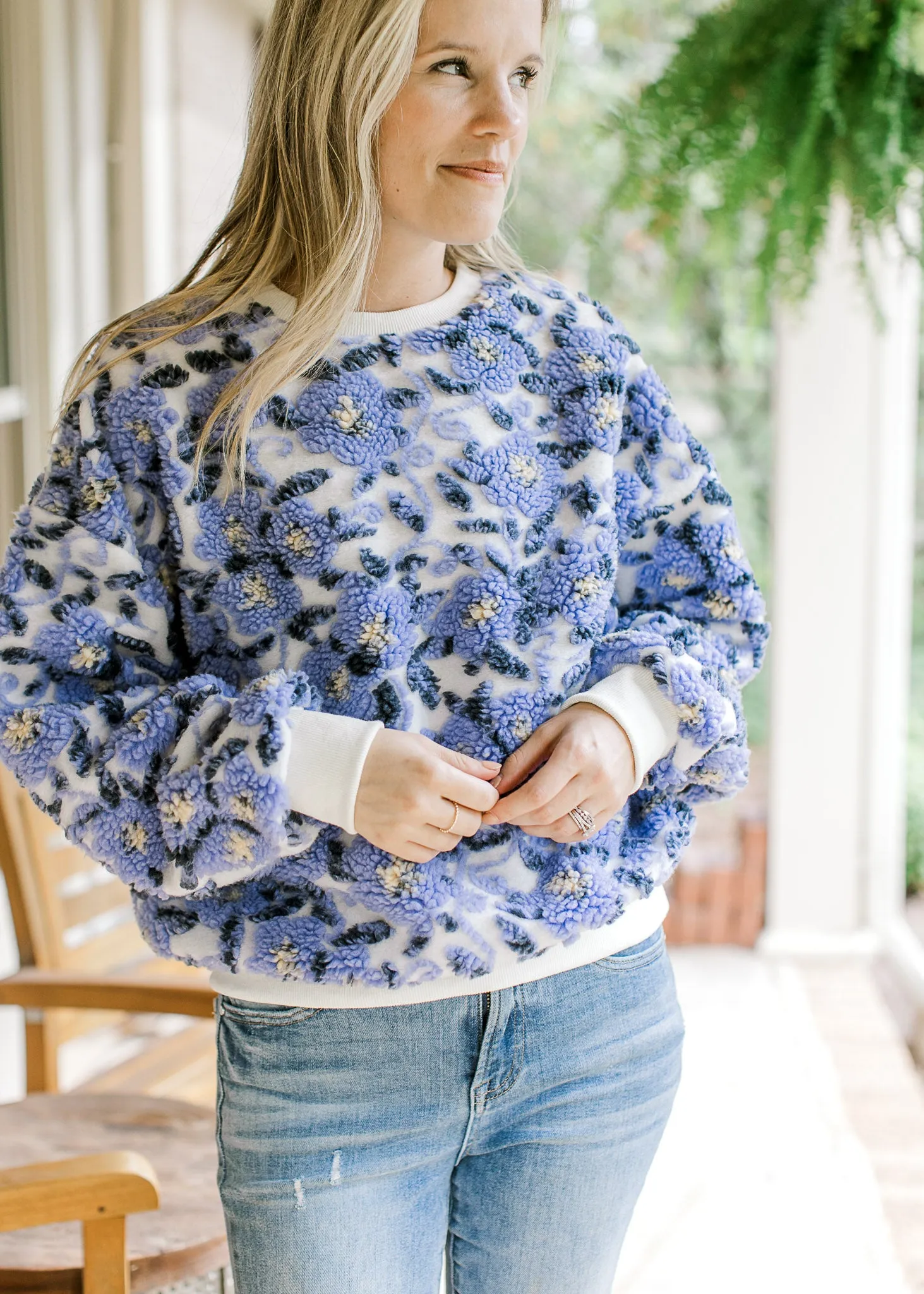 XZ Cornflower Sweater