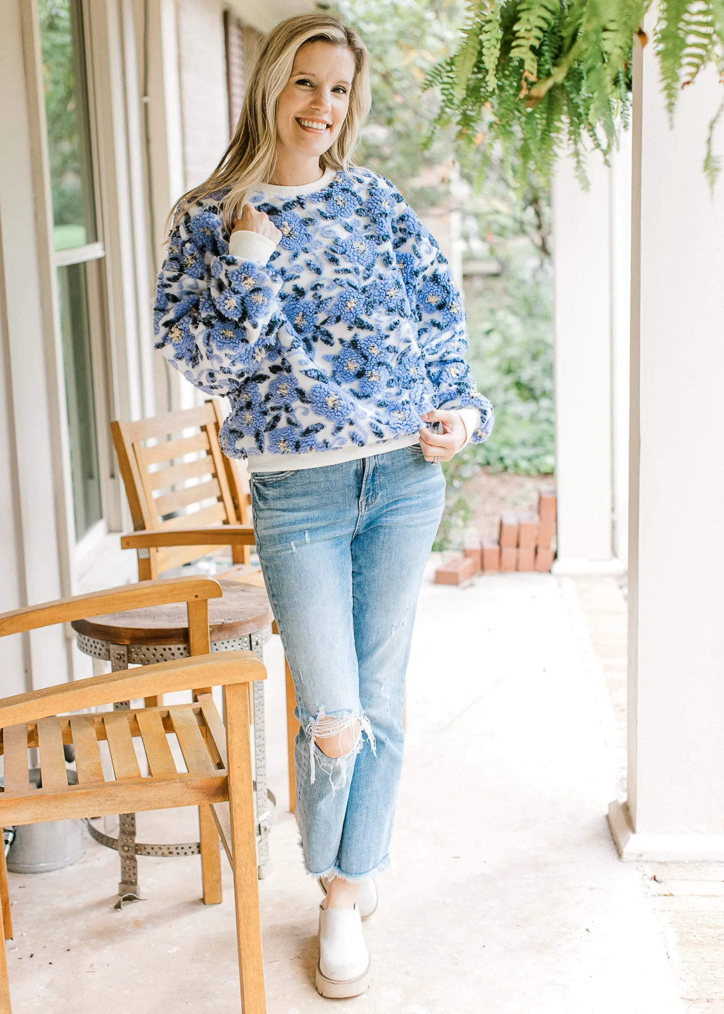 XZ Cornflower Sweater