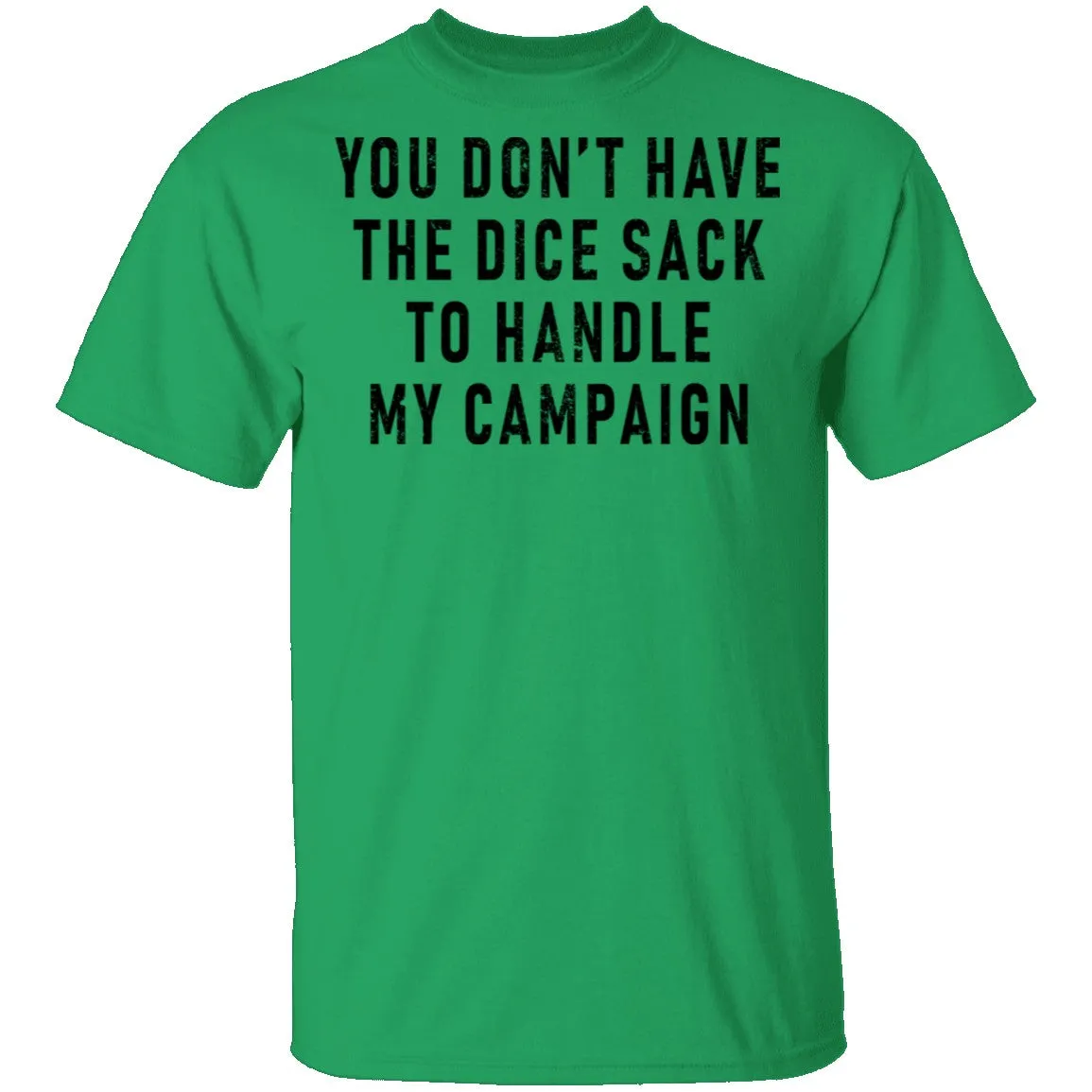You Don't Have The Dice Sack To Handle My Campaign T-Shirt